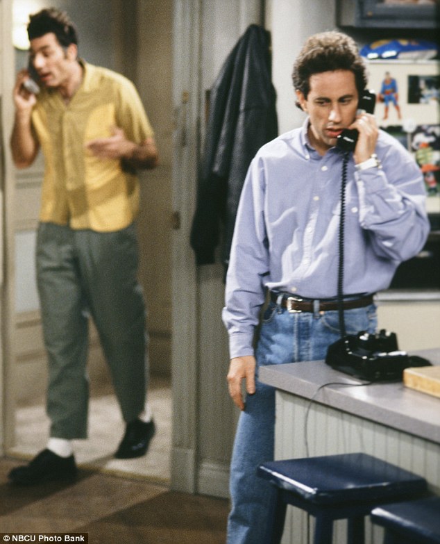 Classic: Jerry and Michael Richards during the episode The Smelly Car