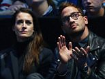 LONDON, ENGLAND - NOVEMBER 20:  (L-R) TV presenter Kirsty Gallacher and rugby union player Danny Cipriani of Sale Sharks and England watch the action during the men's singles match between Andy Murray of Great Britain and Stan Wawrinka of Switzerland on day six of the Barclays ATP World Tour Finals at the O2 Arena on November 20, 2015 in London, England.  (Photo by Clive Brunskill/Getty Images)
