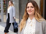 December 9, 2015: Drew Barrymore is pictured this morning leaving  the ICAP Americas building in Jersey City New Jersey.\n Mandatory Credit: Elder Ordonez/INFphoto.com Ref: infusny-160\n