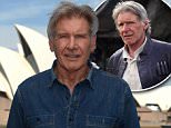 American actor Harrison Ford poses for a photograph in front of the Opera House in Sydney on Wednesday, Dec. 9, 2015. Harrison Ford is in Australia to promote the movie Star Wars: The Force Awakens, which opens nationally on December 17. (AAP Image/Paul Miller) NO ARCHIVING