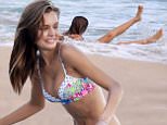 December 10, 2015: Model Josephine Skriver does a sexy bikini photoshoot for Victoria's Secret on the beach in St. Barth's.\nMandatory Credit: INFphoto.com Ref: infusmi-11/13