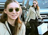 West Hollywood, CA - Rooney Mara gets embarrassed as she is swarmed by paparazzi just as the TMZ tour bus pulls up aside her as she is getting in her car. As the Golden Globe nominee got to her car she stated 'This is Embarrassing' with a cute smile.\nAKM-GSI   December  12, 2015\nTo License These Photos, Please Contact :\nSteve Ginsburg\n(310) 505-8447\n(323) 423-9397\nsteve@akmgsi.com\nsales@akmgsi.com\nor\nMaria Buda\n(917) 242-1505\nmbuda@akmgsi.com\nginsburgspalyinc@gmail.com