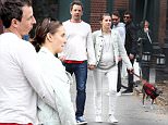 Mandatory Credit: Photo by Startraks Photo/REX Shutterstock (5491319d)\n Seth Meyers, Alexi Ashe\n Seth Meyers out and about, New York, America - 12 Dec 2015\n Seth Meyers and pregnant wife Alexi Ashe out in the West Village\n