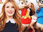 LOS ANGELES, CA - DECEMBER 12:  Actress Bella Thorne arrives at the premiere of 20th Century Fox's "Alvin And The Chipmunks: The Road Chip" at Zanuck Theater at 20th Century Fox Lot on December 12, 2015 in Los Angeles, California.  (Photo by Gregg DeGuire/WireImage)