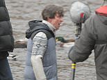 Steve Coogan playing Alan Partridge filming a Christmas special  in at a remote location on Dovestone Reservoir in The Peak District \n\n11/12/2015\n\n***EXCLUSIVE ALL ROUND***