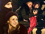 Picture Shows: Shakira  December 25, 2015\n \n Shakira and Gerard PiquÈ spotted enjoying a family holiday in Paris, France. The couple had a great time talking and taking photos with family and friends.\n \n EXCLUSIVE ALL ROUND\n UK, USA AND AUSTRALIA RIGHTS ONLY \n \n Pictures by : FameFlynet UK © 2015\n Tel : +44 (0)20 3551 5049\n Email : info@fameflynet.uk.com