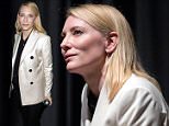 LOS ANGELES, CA - JANUARY 05:  Actress Cate Blanchett attends Behind Closed Doors with Cate Blanchett at Landmark Theatre on January 5, 2016 in Los Angeles, California.  (Photo by Randy Shropshire/Getty Images for BAFTA LA)