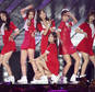 In this Oct. 6, 2013, file photo, South Korean K-Pop girl group Apink performs during Hallyu Dream Concert in Gyeongju, South Korea. South Korea is trying to get under the skin of its archrival with border broadcasts that feature not only criticism of North Korea¿s nuclear program, troubled economy and human rights abuses, but also a unique homegrown weapon: K-pop. ¿Just Let Us Love¿ by a popular female group Apink is one of the songs being broadcast across the Demilitarized Zone between North and South Korea. (AP Photo/Ahn Young-joon, File)