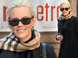 NEW YORK, NY - JANUARY 11:  Actress Jenny McCarthy is seen walking in Midtown on January 11, 2016 in New York City.  (Photo by Raymond Hall/GC Images)