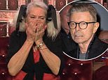 ****Ruckas Videograbs****  (01322) 861777
*IMPORTANT* Please credit Channel 5 for this picture.
11/01/16
Celebrity Big Brother 
Day 7
Seen here: Angie Bowie with John Partridge and David Gest after she gets the news of her ex husbands passing.
Grabs from the 9pm show tonight
Office  (UK)  : 01322 861777
Mobile (UK)  : 07742 164 106
**IMPORTANT - PLEASE READ** The video grabs supplied by Ruckas Pictures always remain the copyright of the programme makers, we provide a service to purely capture and supply the images to the client, securing the copyright of the images will always remain the responsibility of the publisher at all times.
Standard terms, conditions & minimum fees apply to our videograbs unless varied by agreement prior to publication.