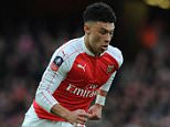 LONDON, ENGLAND - JANUARY 09:  Alex Oxlade-Chamberlain of Arsenal during the Emirates FA Cup Third Round match between Arsenal and Sunderland at Emirates Stadium on January 9, 2016 in London, England.  (Photo by Stuart MacFarlane/Arsenal FC via Getty Images)