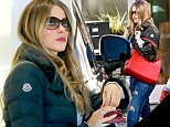 12.JANUARY.2016 - WEST HOLLYWOOD ? USA\n*** STRICTLY AVAILABLE FOR UK AND GERMANY USE ONLY ***\nA CASUALLY DRESSED SOFIA VERGARA GRIPS HER RED LEATHER COCO CHANEL BAG AS SHE ATTEMPTS TO SNEAK PAST PHOTOGRAPHERS WHILE ENDING SOME SHOPPING AT A FURNITURE STORE IN WEST HOLLYWOOD.\nBYLINE MUST READ : AKM-GSI-XPOSURE\n***UK CLIENTS - PICTURES CONTAINING CHILDREN PLEASE PIXELATE FACE PRIOR TO PUBLICATION ***\n*UK CLIENTS MUST CALL PRIOR TO TV OR ONLINE USAGE PLEASE TELEPHONE 0208 344 2007*
