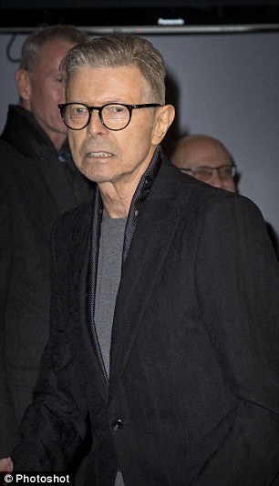 David Bowie (pictured, in his last public appearance) thought he had more time and was planning to make another album after Blackstar