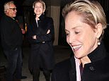 19 Jan 2016 - Beverly Hills, CA - USA\n*** STRICTLY AVAILABLE FOR UK AND GERMANY USE ONLY ***\n*** EXCLUSIVE ALL ROUND PICTURES *** \nSharon Stone smiles wide after a dinner date at The Palm Restaurant in Beverly Hills. The 'Agent X' actress kept her arms crossed in a long black coat while she waited patiently for her ride.\nBYLINE MUST READ : AKM-GSI-XPOSURE\n***UK CLIENTS - PICTURES CONTAINING CHILDREN PLEASE PIXELATE FACE PRIOR TO PUBLICATION ***\n*UK CLIENTS MUST CALL PRIOR TO TV OR ONLINE USAGE PLEASE TELEPHONE 0208 344 2007*\n