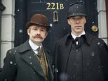 Television Programme: Sherlock - TX: 01/01/2016 - Episode: The Abominable Bride (No. 1) - Picture Shows: **STRICTLY EMBARGOED FOR PUBLICATION UNTIL 24TH NOVEMBER 2015** Dr John Watson (MARTIN FREEMAN), Sherlock Holmes (BENEDICT CUMBERBATCH) - (C) Hartswood Films - Photographer: Robert Viglasky
WARNING: Embargoed for publication until 00:00:01 on 24/11/2015 -