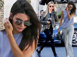 eURN: AD*193926733

Headline: Kendall meets her gal pal Hailey for lunch in WeHo
Caption: West Hollywood, CA - Kendall Jenner decided to meet her gal pal Hailey Baldwin for lunch at ZinquÈ in WeHo. The two arrived separately and were dressed in comfy, casual outfits. Jenner wore a muscle tank and striped flared pants with her favorite Givenchy bag and Fendi pom pom. Baldwin wore a olive leather jacket, black pants and top with a pair of black ankle boots.
  
AKM-GSI       January 21, 2016
To License These Photos, Please Contact :
Steve Ginsburg
(310) 505-8447
(323) 423-9397
steve@akmgsi.com
sales@akmgsi.com
or
Maria Buda
(917) 242-1505
mbuda@akmgsi.com
ginsburgspalyinc@gmail.com
Photographer: EVGA

Loaded on 21/01/2016 at 21:36
Copyright: 
Provider: EVGA/AKM-GSI

Properties: RGB JPEG Image (20672K 3206K 6.4:1) 2169w x 3253h at 300 x 300 dpi

Routing: DM News : GeneralFeed (Miscellaneous)
DM Showbiz : SHOWBIZ (Miscellaneous)
DM Online : Online Previews (Miscellaneous), CMS Out