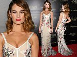 LOS ANGELES, CA - JANUARY 21:  Actress Lily James attends the premiere of "Pride and Prejudice and Zombies" at Harmony Gold Theatre on January 21, 2016 in Los Angeles, California.  (Photo by Jason LaVeris/FilmMagic)