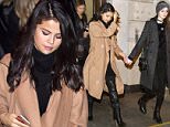 EXCLUSIVE: Selena Gomez and Victoria's Secret model Megan Puleri go out for dinner for a second night in a row in New York City, New York on January 22, 2016.\n\nPictured: Selena Gomez and Megan Puleri\nRef: SPL1213298  220116   EXCLUSIVE\nPicture by: XactpiX/Splash News\n\nSplash News and Pictures\nLos Angeles: 310-821-2666\nNew York: 212-619-2666\nLondon: 870-934-2666\nphotodesk@splashnews.com\n