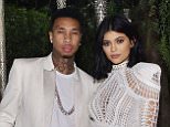 LOS ANGELES, CA - OCTOBER 23:  Tyga and Kylie Jenner attend Olivier Rousteing & Beats Celebrate In Los Angeles at Private Residence on October 23, 2015 in Los Angeles, California.  (Photo by Stefanie Keenan/Getty Images for Apple)