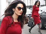 Mandatory Credit: Photo by Beretta/Sims/REX/Shutterstock (5567430f)
Amal Clooney
Amal Clooney out and about, London, Britain - 25 Jan 2016