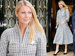 Picture Shows: Gwyneth Paltrow  January 26, 2016
 
 American actress Gwyneth Paltrow is seen leaving the George V Hotel in Paris, France during Paris Fashion Week.
 
 The starlet was wearing a tea-length checked dress with a popped collar, along with black Chanel pumps and a matching black clutch.
 
 Non Exclusive
 UK RIGHTS ONLY
 
 Pictures by : FameFlynet UK © 2016
 Tel : +44 (0)20 3551 5049
 Email : info@fameflynet.uk.com