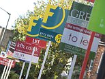 A selection of estate agents letting and for sale signs