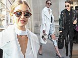 PARIS, FRANCE - JANUARY 26:  Gigi Hadid  attends the Chanel fashion show Paris Fashion Week Haute Coture Spring /Summer 2016 on January 26, 2016 in Paris, France.  (Photo by Jacopo Raule/GC Images)