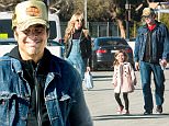 EXCLUSIVE TO INF.\nJanuary 25, 2016: Kimberly Stewart and Benecio Del Torro take their daughter Delilah to the California Science Center in Los Angeles, California.\nMandatory Credit: INFphoto.com\nRef: infusla-300\n
