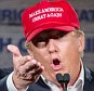 Mandatory Credit: Photo by Richard Ellis/ZUMA Wire/REX/Shutterstock (5572586d)
Billionaire and GOP presidential hopeful Donald Trump addresses supporters at a rally in Lexington
Donald Trump presidential campaigning in Lexington, South Carolina, America - 27 Jan 2016