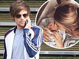 January 26, 2016 -   Louis Tomlinson goes to visit new baby son, Sydney Rain and ex Briana Jungwirth. They get in the same car after he leaves a meeting