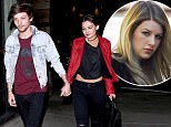 New dad One Direction singer Louis Tomlinson in love with disney actress Danielle Campbell in Venice, CA holding hands for a romantic stroll after celebrating birth of his son Freddie with another girl Brianna  feb 1, 2016 X17online.com
NO WEB SITE USAGE
NO MAGAZINE USAGE
NO PAPER USAGE
Any queries call X17 UK Office 0034 966 713 949
Gary 0034 686421720
Lynne 0034 611100011
