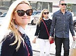147446, EXCLUSIVE: Reese Witherspoon with husband Jim Toth spotted shopping in West Hollywood. West Hollywood, California - Saturday January 30, 2016. Photograph: © Survivor, PacificCoastNews. Los Angeles Office: +1 310.822.0419 sales@pacificcoastnews.com FEE MUST BE AGREED PRIOR TO USAGE