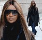 NEW YORK, NY - FEBRUARY 02:  (Exclusive Coverage) Iman is seen walking her dog in New York City for the first time since David Bowie's passing on February 2, 2016.  (Photo by Kevin Mazur/WireImage)