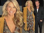 02/02/16 \nNewly turned 62, Christie Brinkley and boyfriend, John Mellencamp step out for a late dinner on Tuesday evening as Men's New York Fashion Week begins, here they step out together holding each other as they step out on Tuesday, February 2nd, 2016. \n Please byline:TheImageDirect.com