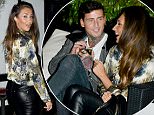 LONDON, UNITED KINGDOM - FEBRUARY 01: Megan McKenna, Danielle Armstrong and Jeremy McConnell seen at Sheesh Restaurant on February 01, 2016 In London, England.
PHOTOGRAPH BY Eagle Lee / Barcroft Media
UK Office, London.
T +44 845 370 2233
W www.barcroftmedia.com
USA Office, New York City.
T +1 212 796 2458
W www.barcroftusa.com
Indian Office, Delhi.
T +91 11 4053 2429
W www.barcroftindia.com
