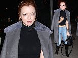 1.FEB.2016 - West Hollywood - USA
***AVAILABLE FOR UK AND GERMANY SALE ONLY ***
Francesca Eastwood strikes a pose as she arrives for dinner at Craig's Restaurant in West Hollywood. The 22-year-old daughter of Clint Eastwood showed off her bare midriff in a black top, jeans and matching black boots.
BYLINE MUST READ: AKM-GSI-XPOSURE
***UK CLIENTS - PICTURES CONTAINING CHILDREN PLEASE PIXELATE FACE PRIOR TO PUBLICATION ***
*UK CLIENTS MUST CALL PRIOR TO TV OR ONLINE USAGE PLEASE TELEPHONE 0208 344 2007*