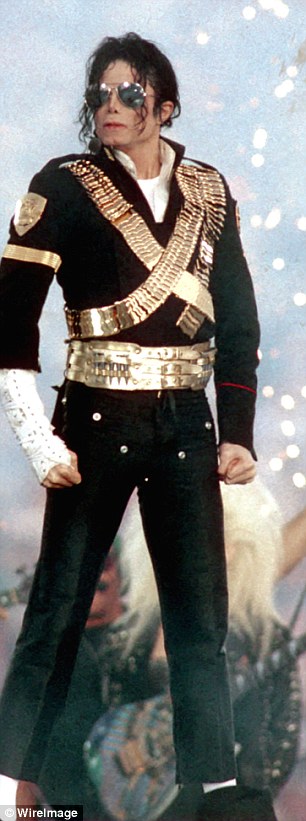 It's the King and Queen of Pop! Beyonce was channeling Michael Jackson with her garb at the Super Bowl 50 on Sunday