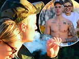 **MIN FEE TO BE AGREED**\nEXCLUSIVE: Justin was spotted in Fort Mason Park in San Francisco Saturday afternoon smoking, taking photos and drinking with his friends ahead of the big game today\n\nPictured: Justin Bieber and Hailey Baldwin\nRef: SPL1221910  070216   EXCLUSIVE\nPicture by: MikeG / Splash News\n\nSplash News and Pictures\nLos Angeles:\t310-821-2666\nNew York:\t212-619-2666\nLondon:\t870-934-2666\nphotodesk@splashnews.com\n