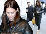 07 Feb 2016 -New York - USA\n*EXCLUSIVE ALL ROUND PICTURES*\nKatie Holmes looks comfy as she attends the press junket for "Touched with Fire" in New York City!\nBYLINE MUST READ : XPOSUREPHOTOS.COM\n*AVAILABLE FOR UK SALE ONLY*\n***UK CLIENTS - PICTURES CONTAINING CHILDREN PLEASE PIXELATE FACE PRIOR TO PUBLICATION ***\n*UK CLIENTS MUST CALL PRIOR TO TV OR ONLINE USAGE PLEASE TELEPHONE 0208 344 2007*