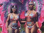 blac chyna and amber rose at carnival