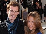 Andy Murray and Kim Sears\nLondon Fashion Week Spring/Summer 2011 - Burberry - Arrivals\nLondon, England - 21.09.10\n\nFeaturing: file andy and kim murray expecting baby 070815\nWhere: London, United Kingdom\nWhen: 21 Sep 2010\nCredit: WENN