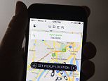 An Uber app is seen on a mobile phone, Thursday, Oct. 15, 2015. Uber Technologies Inc. is an American international transportation company which develops, markets and operates the Uber mobile app, allowing consumers with smartphones to submit a trip request which is then routed to Uber drivers who use their own cars. To date the service is available in 58 countries and 300 cities worldwide(AAP Image/Dave Hunt) NO ARCHIVING