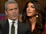 NEW YORK, NY: Tuesday, February 9, 2016 ? \n?Watch What Happens Live? ?One On One with Teresa: Part 1.? Host Andy Cohen and ?Real Housewives of New Jersey?s? Teresa Giudice, fresh from her prison release for tax fraud in Part 1 of their talk. They discussed what happened while she was in jail.\nCheryl Ladd as Linell Shapiro, Malcolm-Jamal Warner as Al Cowlings\n