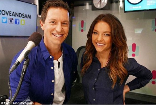 Busy schedule: Sam joined 2DayFM at the helm of its breakfast radio show with Rove McManus last year 