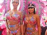 Blac Chyna and Amber Rose light up the streets of Trinidad in bright carnival outfits. The two BFFs were spotted wearing bright pink traditional carnival chief outfits as they paraded with fellow revelers on the Caribbean island.

Pictured: Amber Rose and Blac Chyna
Ref: SPL1224268  100216  
Picture by: Splash News

Splash News and Pictures
Los Angeles: 310-821-2666
New York: 212-619-2666
London: 870-934-2666
photodesk@splashnews.com
