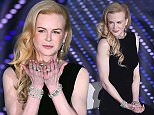 SANREMO, ITALY - FEBRUARY 10:  Nicole Kidman attends second night of the 66th Festival di Sanremo 2016  at Teatro Ariston on February 10, 2016 in Sanremo, Italy.  (Photo by Venturelli/Getty Images)