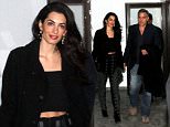 George and Amal Clooney leave the restaurant Grill Royal after dinner in Berlin, Germany.

Pictured: George Clooney, Amal Clooney
Ref: SPL1224364  100216  
Picture by: Splash News

Splash News and Pictures
Los Angeles: 310-821-2666
New York: 212-619-2666
London: 870-934-2666
photodesk@splashnews.com