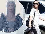 EXCLUSIVE: Soon to be mother again Emily Blunt looks effortlessly cool as she is spotted in her fitness gear in LA.\n\nPictured: Emily Blunt\nRef: SPL1224100  100216   EXCLUSIVE\nPicture by: Splash News\n\nSplash News and Pictures\nLos Angeles: 310-821-2666\nNew York: 212-619-2666\nLondon: 870-934-2666\nphotodesk@splashnews.com\n