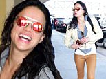 Michelle Rodriguez is seen at LAX in Los Angeles, California.\n\nPictured: Michelle Rodriguez\nRef: SPL1238611  290216  \nPicture by: Bauer-Griffin/Bauergriffin.com\n\n