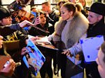 Jennifer Lopez and Casper Smart were spotted grabbing a casual dinner in NYC on Monday, after she taped Watch What Happens Live. She held hands with Casper as they went into a Midtown Restaurant. While leaving WWHL, she was SWARMED by fans asking for autographs and selfies. Casper protectively watched over to make sure she was safe.

Pictured: Jennifer Lopez, Casper Smart
Ref: SPL1238769  290216  
Picture by: 247PAPS.TV / Splash News

Splash News and Pictures
Los Angeles: 310-821-2666
New York: 212-619-2666
London: 870-934-2666
photodesk@splashnews.com